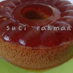 A picture of Puding lumut gula merah.