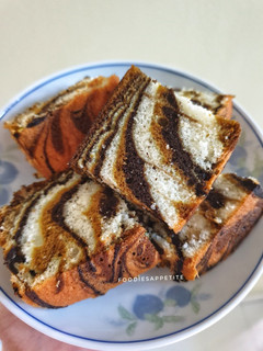 Foto resep Bolu Marmer Zebra Putih Telur