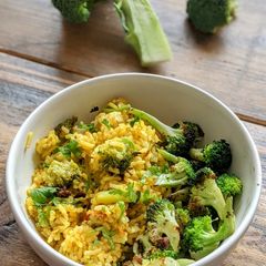 A picture of Broccoli Rice.