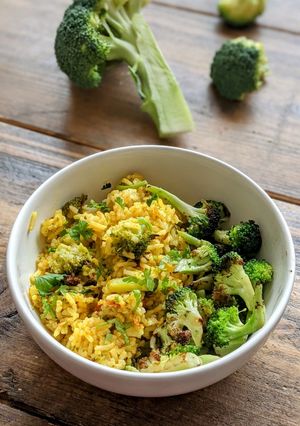 A picture of Broccoli Rice.