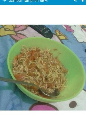 Foto resep Seblak kerupuk, telur, dan mie