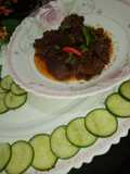 Beef tikka karhai