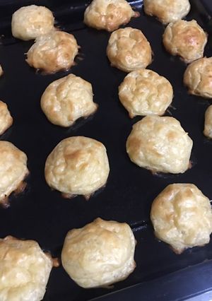 Una foto de Bolitas de mandioca al horno