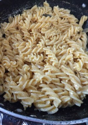 Una foto de Pasta a la mantequilla