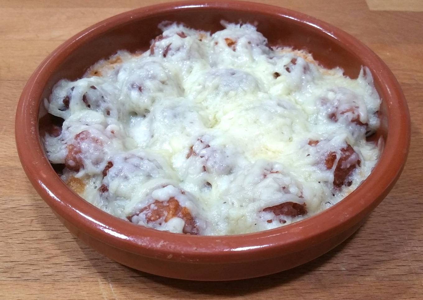 Albóndigas con queso