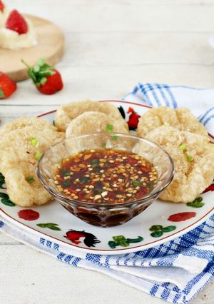 Foto resep Cireng Bumbu Rujak (Takaran Sendok)