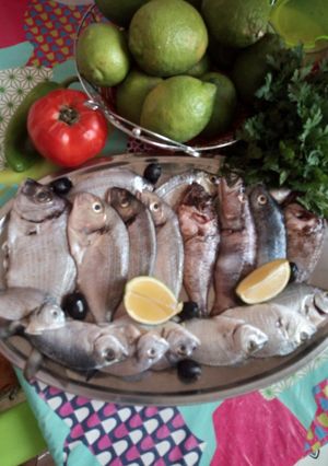 صورة لوصفة سمك وبطاطا في الفرن 🥔🦈🐟🐋🐠