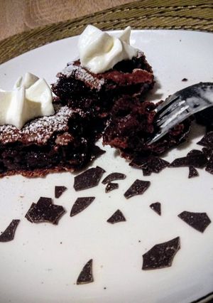 Banános-csokis süti recept fotója