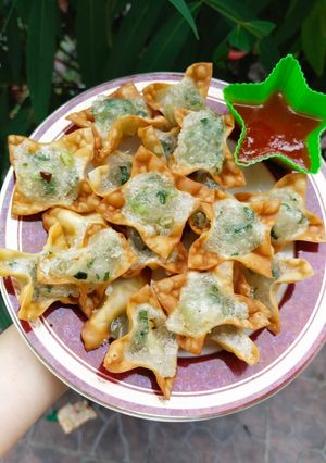 Foto resep Pangsit goreng isi aci