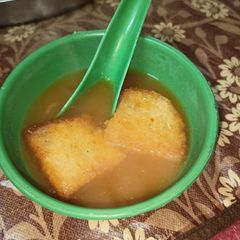 Tomato soup A picture of Tomato soup.