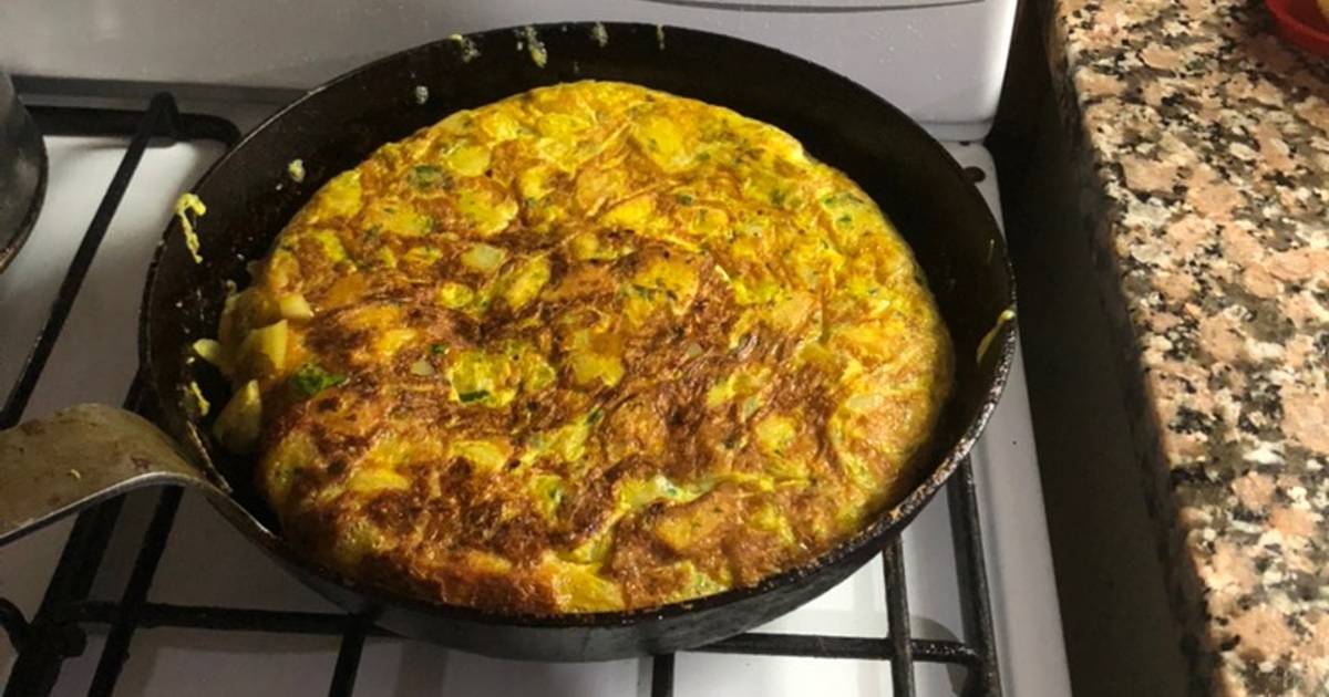 Tortilla criolla Receta de juan peñas Cookpad