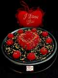 Red Rose Coconut Cake