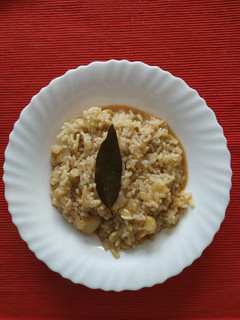 Una foto de Arroz con bacalao