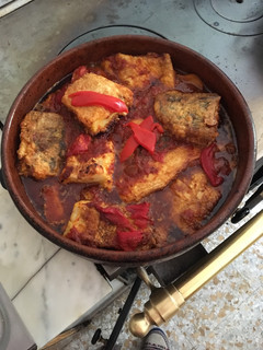 Una foto de Bacalao a la Raquelina