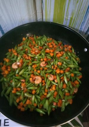 Foto resep Tumis buncis wortel
