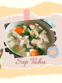 Foto resep Sup Tahu Praktis