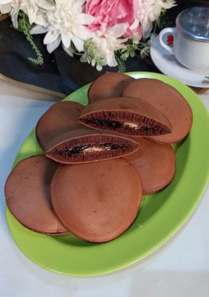 Foto resep Dorayaki coklat