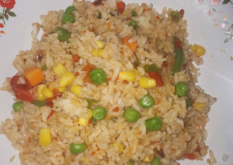 Resep Nasi goreng terasi + sayur Anti Gagal