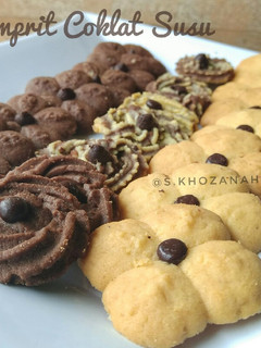 Foto resep Kue Semprit Coklat Susu
