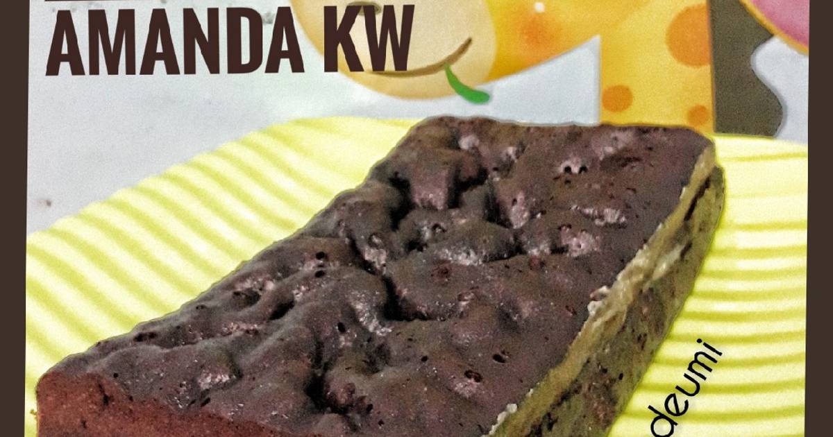37 resep brownies kukus haan enak dan mudah Cookpad