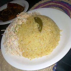 A picture of Simple fried rice.