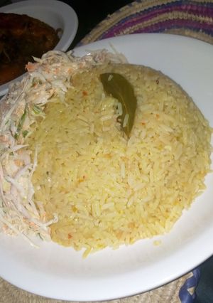A picture of Simple fried rice.