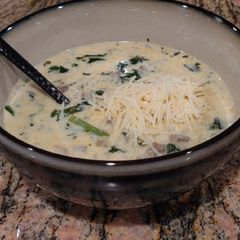 A picture of Zuppa Toscana Keto.