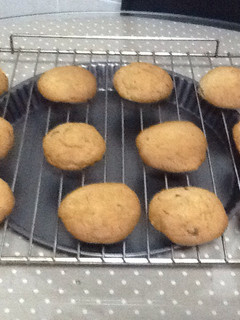 Una foto de Cookies de chocolate y nuez