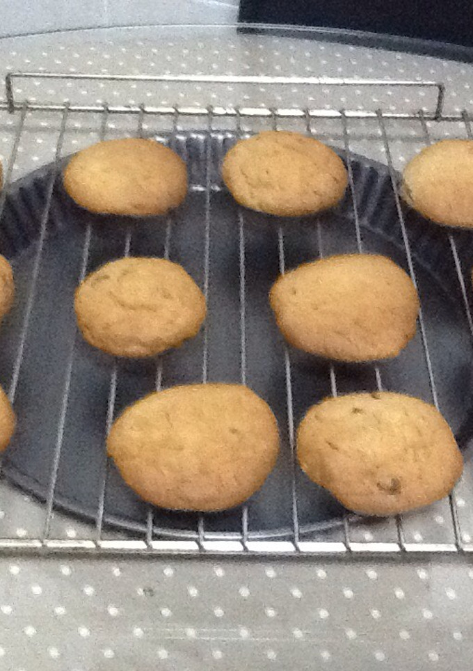 Una foto de Cookies de chocolate y nuez