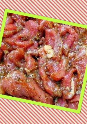 รูปของ หมูหมัก สูตรที่ 3 หมักพริกไทยดำ