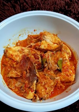 Foto resep Ikan Kakap Bumbu Merah Pedas