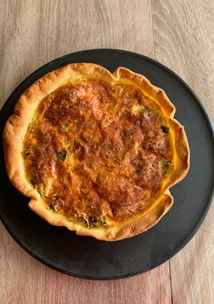 Une photo de Tarte végétarienne