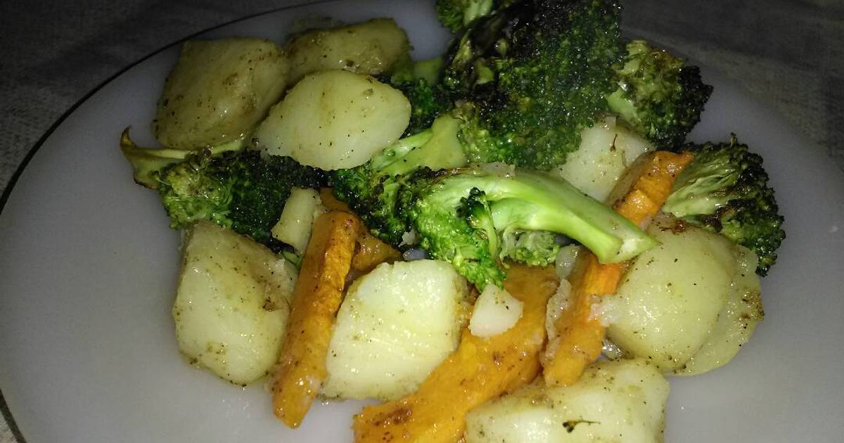 Como hacer brocoli con patatas
