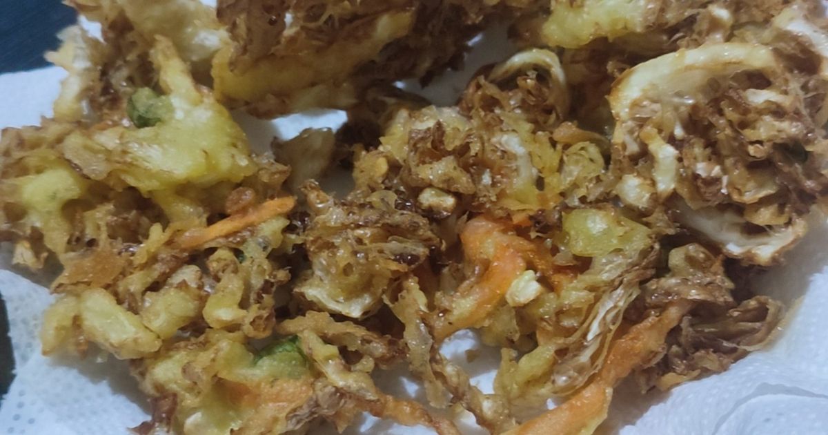 Bakwan Sayur Kol Cabai Wortel