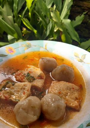 Foto resep Cilok Kuah Pedas Simple