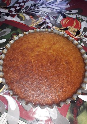 صورة لوصفة بسبوسة خفيفة