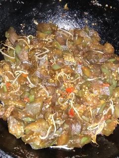Foto resep Tumis terong pedas manis