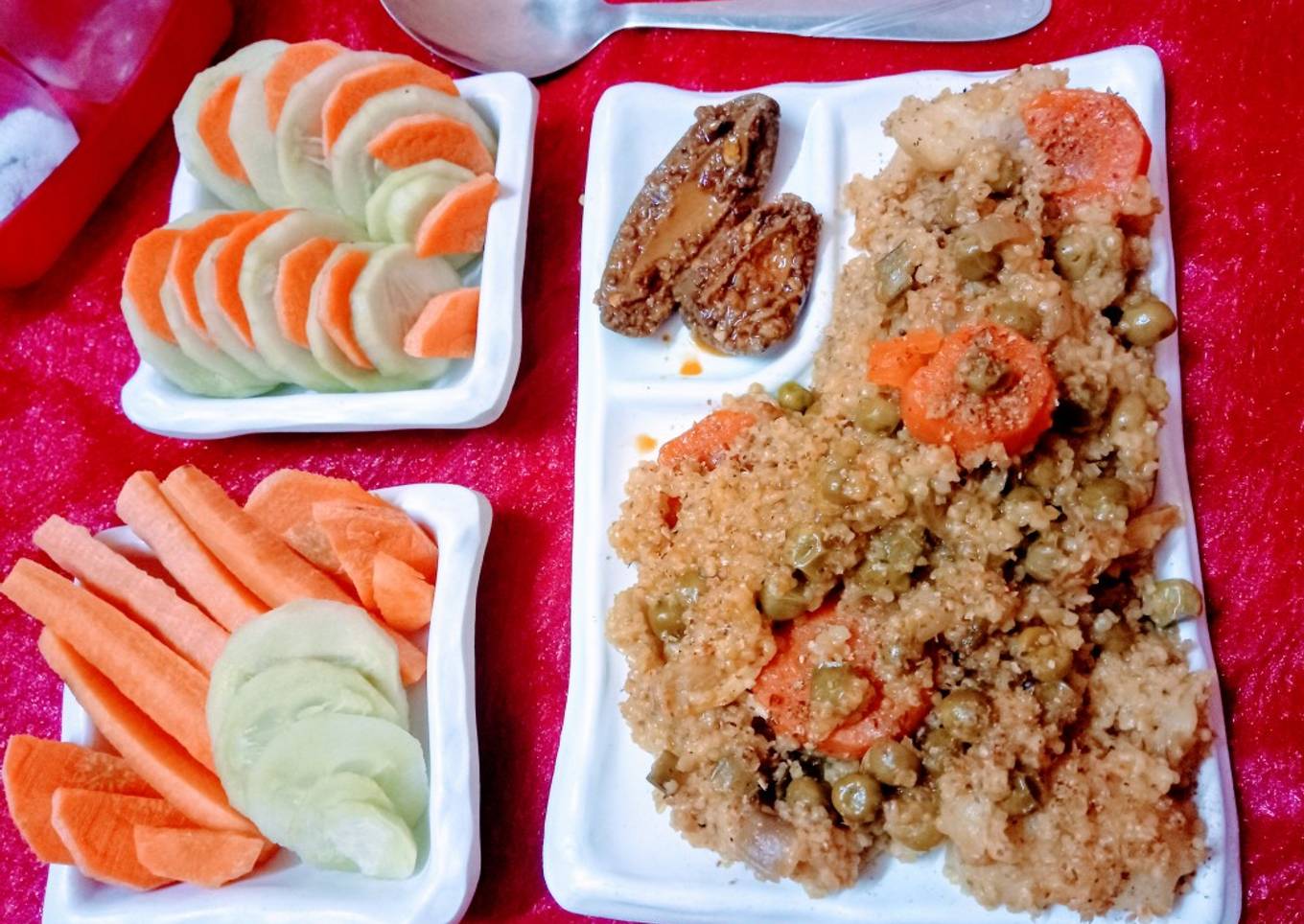 Quinoa pulao with South Indian twist