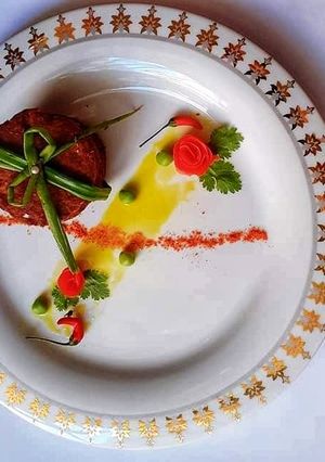 A picture of Shami Kabab.