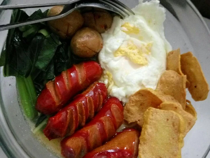 Cara Mudah Membikin Resep Mie kuah indomie ayam bawang komplit yang  Bikin Ketagihan Anti Ribet, Menggugah Selera