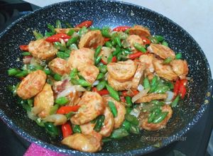 Foto resep Tumis Buncis Baso Salmon
