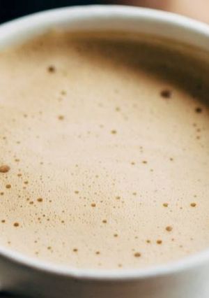 A picture of Homemade instant hot coffee.