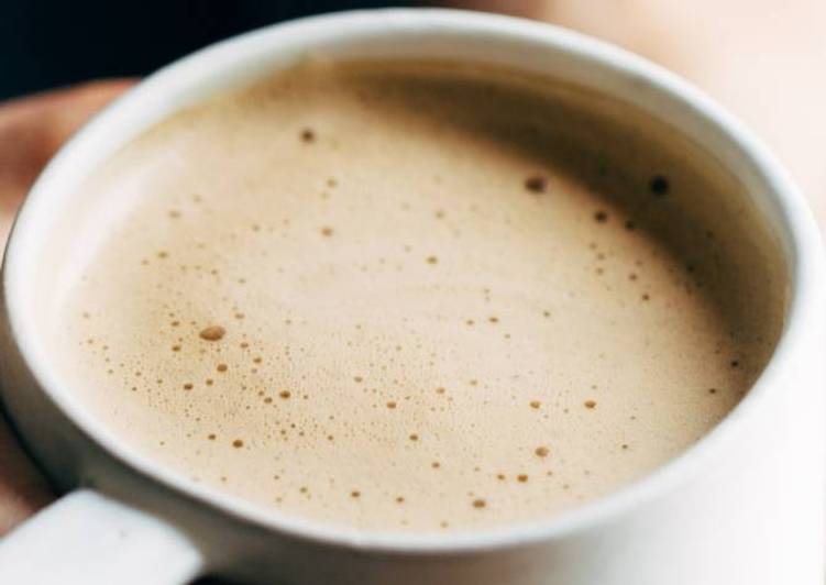 Homemade instant hot coffee