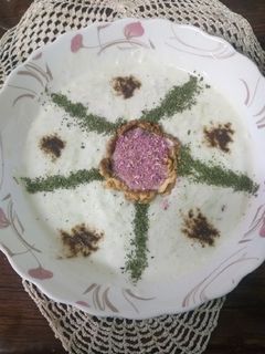 عکسی از دستور ماست و خیار