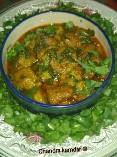 पकौड़े वाली सब्जी (pakoda wali sabzi recipe in Hindi) रेसिपी मुख्य फोटो