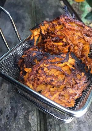Una foto de Buñuelos de boniato saludable