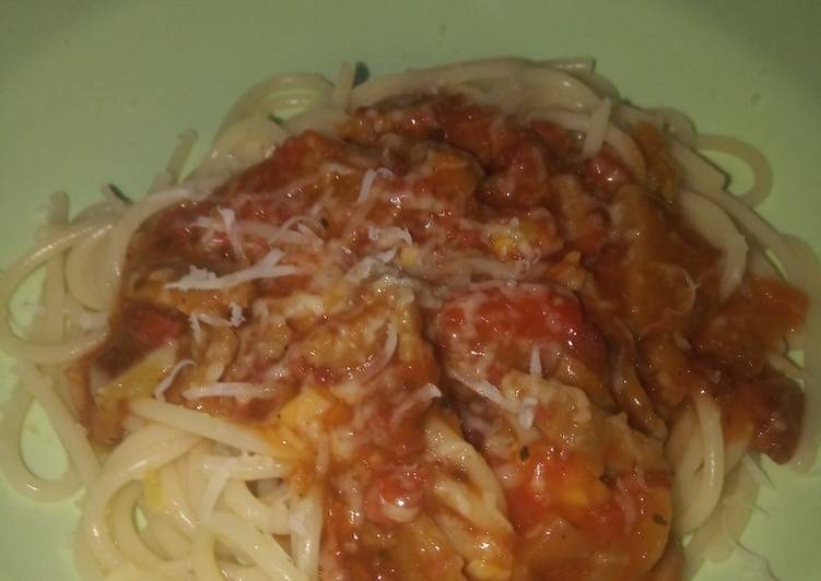 Resep Spagetti saus bolognese homemade, Enak