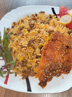 عکسی از دستور لوبیا پلو