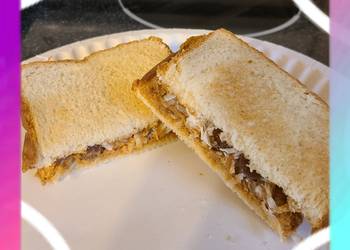 New Recipe Peanut butter and coconut sandwich with chocolate Practical Delicious
