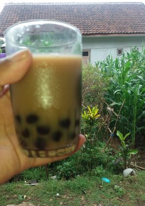 Foto resep Boba / cencu naicha modal < 8rb